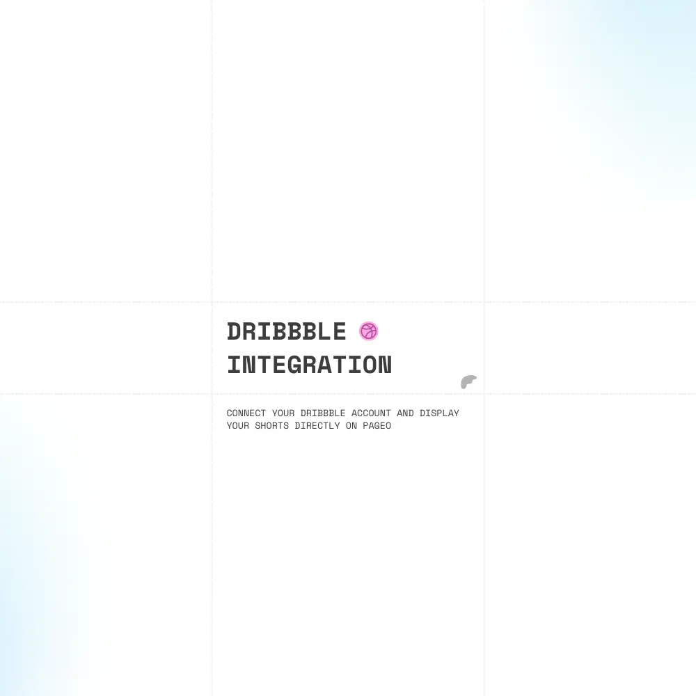 Dribbble Integration: Show Your Shots on Your Profile